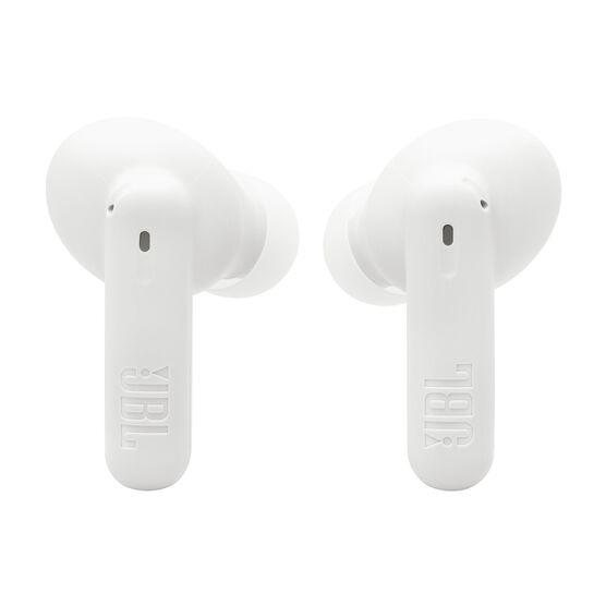 JBL Wave Beam 2 - White - True Wireless Noise Cancelling Earbuds - Front JBL Wave Beam 2 - White - True Wireless Noise Cancelling Earbuds - Front